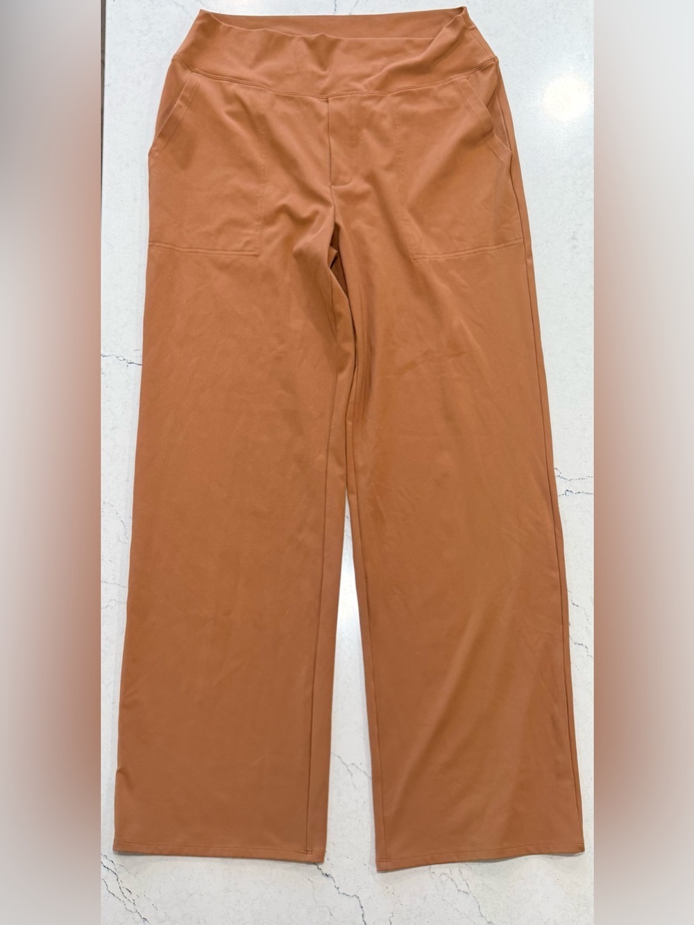 G4Free Ever Going Loose High Waist Business Casual Pants Women's XL  Brown Sugar - Picture 2 of 7